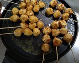 Foto langkah ke 3 dari resep Bakso Bakar 🍢 Bumbu Kalasan.