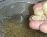 A picture of step 1 of #Pasta.