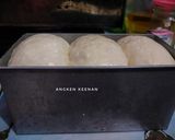 Foto langkah ke 7 dari resep Roti Tawar Kental Manis tanpa Telur.
