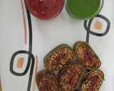 चुकंदर ओर पालक के रोल (chukandar aur palak ke roll recipe in Hindi) रेसिपी चरण 9 फोटो