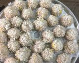 Hình bước làm 5 của món Xôi viên thịt. Bữa sáng thứ 5.