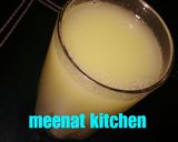 A picture of step 3 of Ginger lemonade.