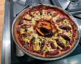 Une image de l'étape 13 de Tarte à la rhubarbe et prunes, crème pommes citron vert.