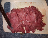 Foto del paso 1 de la receta: Bistec a la mexicana fácil y rápido