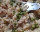 A picture of step 9 of Soya Pulao.