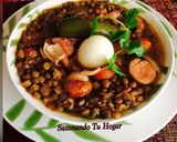 Foto del paso 5 de la receta: Potaje de lentejas con huevo duros ❤