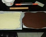 Foto langkah ke 5 dari resep Chocolate Spiral Mantow Buns.