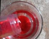 A picture of step 1 of Refreshing Rooh Afza drink.