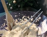A picture of step 2 of Coffee and Cookie Icebox Cake.