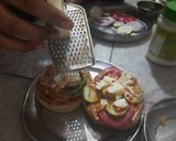 A picture of step 6 of #wd #Veg. burger.
