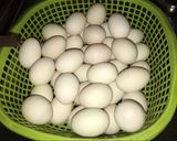 Hình bước làm 1 của món Trứng vịt muối
