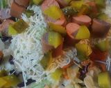 A picture of step 2 of Pickle Salad.