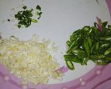 A picture of step 3 of Chicken manchow soup.