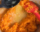 A picture of step 4 of Sweet Potato and Salmon Parmentier with Orange.