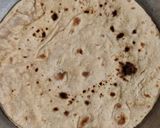 A picture of step 1 of Roti ki sabji (leftover rotis in spiced buttermilk).