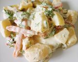 A picture of step 5 of Potato Salad with Sauce.