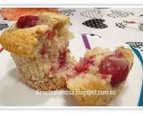 Foto del paso 7 de la receta: Muffins de frambuesas