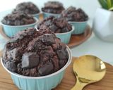 Foto langkah ke 7 dari resep Chocolate Muffin - no mixer.