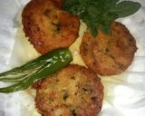 A picture of step 9 of Chana daal and aloo ke kabab.