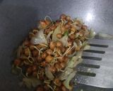 A picture of step 3 of Sprouted Chickpeas chat #Cookpad.