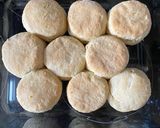 A picture of step 6 of Buttermilk biscuits.