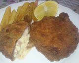 Foto del paso 8 de la receta: Milanesa de Peceto rellena de jamón y muzzarella