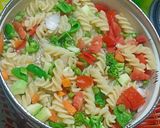 A picture of step 6 of One Pot vegetable Pasta.