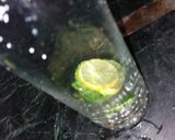 A picture of step 1 of Sprite Mojito.