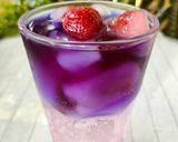 Foto langkah ke 3 dari resep Mocktail bunga telang.