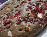 A picture of step 8 of Choco tutti fruity cake.