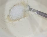 A picture of step 2 of Custard apple with cream.