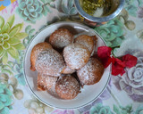 Foto del paso 4 de la receta: Buñuelos de dulce de leche🌧