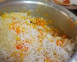 A picture of step 10 of Chicken Degi qorma Biryani my version.