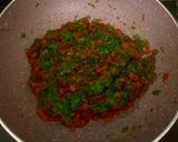 A picture of step 7 of Methi Paneer.