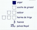 Foto del paso 1 de la receta: Bizcocho de yogur de galletas
