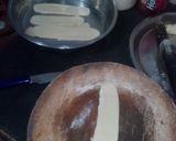 A picture of step 26 of Sugar coat khaja.