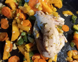 Foto del paso 4 de la receta: Verduras salteadas con pollo al limón, apto para bebés