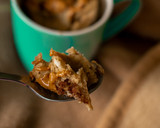 Foto del paso 6 de la receta: Mugcake fit de plátano sin gluten y sin leche 🍌