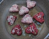 A picture of step 8 of Beetroot Tikki.