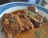 Foto del paso 8 de la receta: Solomillo de Cerdo en Salsa de Naranja, Humo, Miel y Barbacoa