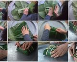Hình bước làm 9 của món Bánh chưng Tết