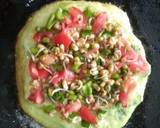 Sprouts stuffed chilla recipe step 2 photo