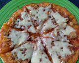 Foto langkah ke 4 dari resep Pizza Simple (Teflon).