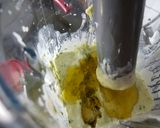 A picture of step 2 of Avocado Lime Cilantro Dressing.