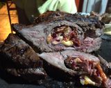 Foto del paso 4 de la receta: Tapa de asado rellena a la parrilla
