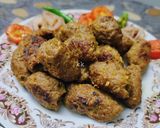 A picture of step 7 of Gola Kabab.