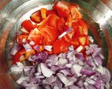 A picture of step 2 of Rajasthani Stuffed Eggplant.