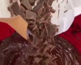 Une image de l'étape 6 de Marbré glaçage chocolat noir🍫 pistaches noisettes 🍵.
