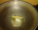 A picture of step 1 of Palak Rice.