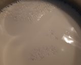 A picture of step 1 of Sago pudding.
